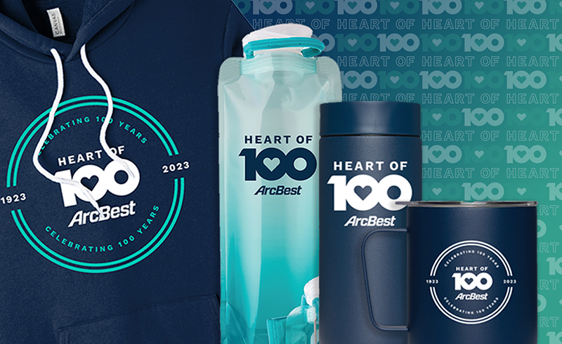 100 year anniversary promotional items