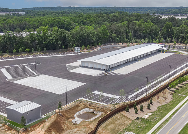 Exterior shot of ABF’s Lithia Springs, GA service center