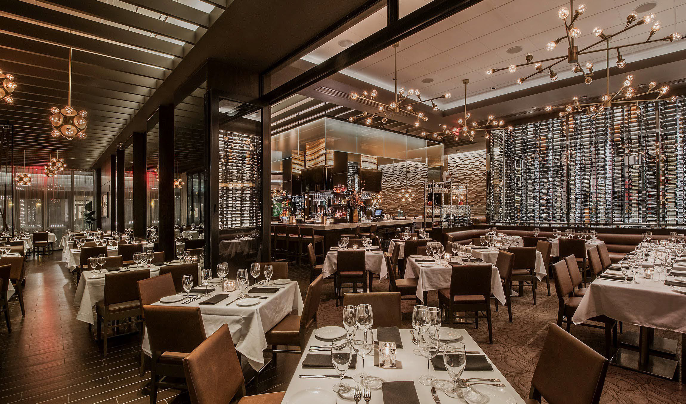 Ocean Prime restaurant interior