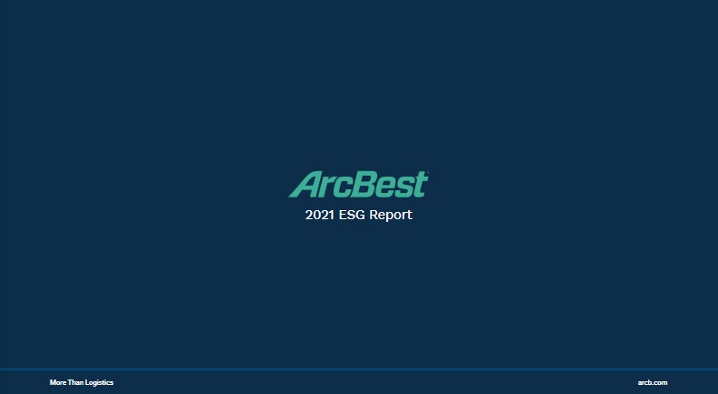 ArcBest 2021 ESG Report Thumbnail