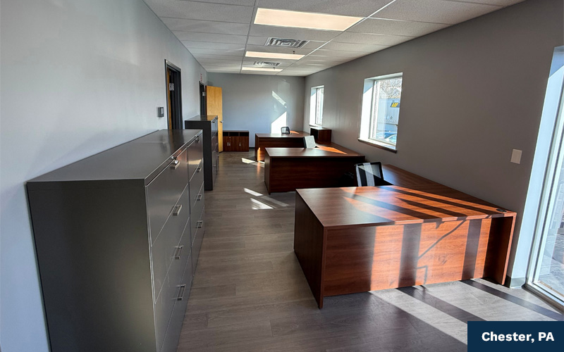 Chester, PA office renovation