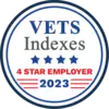 VETS 4 star employer logo