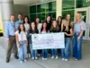 Girls State program check presentation at Southside High School